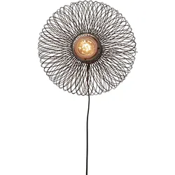 GOOD & MOJO Wandleuchte "CANGO", schwarz, Ø 40,00cm, Lampen, Nachhaltig