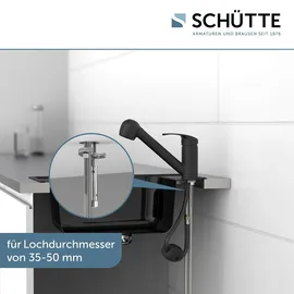 Schütte Diziani Spültischarmatur Schwarz