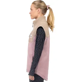 Eivy Lumberjackie Sherpa Vest Sand/Faded Woodrose - rosa - XS
