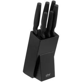 JJA Simply Smart Messerblock 7-tlg. Schwarz