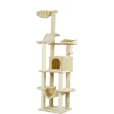 Rohrschneider Katzenbaum Travel zum Klettern Und Kratzen in Der Farbe Beige