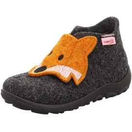 superfit HAPPY Slipper Grau/Orange 28