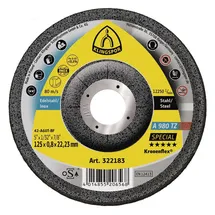 KLINGSPOR A 980 TZ Special Trennscheibe 125 mm 25 St.