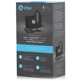 b-Vibe Snug Plug 5 15,9 cm, schwarz