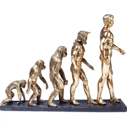Kare Design Dekofigur »Deko Figur Evolution« Kare Design goldfarben
