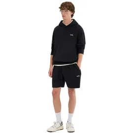 Ellesse Herren Sweatshort - ZANICA RELAXED SHORT, Loungewear, Bermuda, einfarbig, Schwarz XL