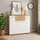 Home Affaire Highboard Prato 156 x 123 x 39 cm Beige / Weiß