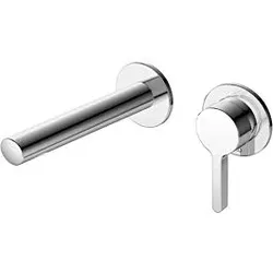 Keuco Edition 400 Wand Waschtischarmatur 51516010202 Unterputz Montage, ohne Ablaufgarnitur, verchromt, Ausladung 243 mm