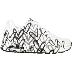 SKECHERS Damen Freizeitschuhe UNO - SPREAD THE, Weiß WBGY, 38