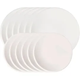 Villeroy & Boch New Moon Tafelservice 12-tlg. Weiß