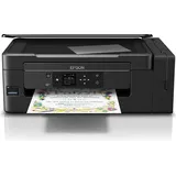 Epson EcoTank ET-2750 - Multifunktionsdrucker - Farbe - Tintenstrahl - A4/Legal (Medien) - bis zu 33 Seiten/Min. (Drucken) - 100 Blatt - USB, Wi-Fi - Schwarz