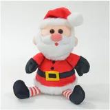 KÖGLER Labertier Plüsch Weihnachtsmann Jingle, plappert alles nach Weihnachten
