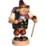 KWO Kunstgewerbe-Werkstätten Olbernhau GmbH Unbekannt Räuchermännchen Wanderer - 22 cm