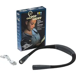 WEDO Leselampe Looplight zum Umhängen schwarz