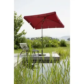 Schneider Schirme Aquila 265 x 150 cm dunkelrot