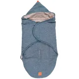 Kaiser 6536172 Einschlagdecke Molly Melange Navy Melange (blau)
