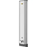 KWC AR Duschpaneel, F5, elek., Edelstahl, Therm., f. Duschkopf, f. Batt./Netzteil