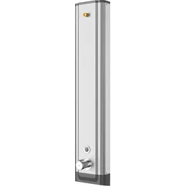 KWC AR Duschpaneel, F5, elek., Edelstahl, Therm., f. Duschkopf, f. Batt./Netzteil