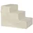 Juskys Haustiertreppe Timmy mit 3 Stufen Beige 36 cm