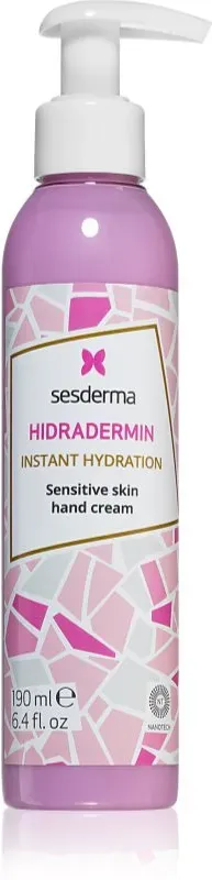 Sesderma HIDRADERMIN feuchtigkeitsspendende Creme für die Hände für dehydrierte und geschädigte Haut 190 ml