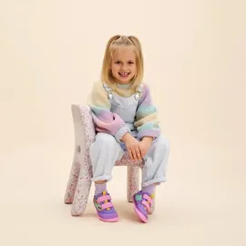 Affenzahn Barfußschuh Lucky Kreativ Tukan Lavendel / Türkis 27