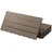 ECD Germany WPC Terrassenfliesen Dunkelbraun 60 x 30 cm 30 St.