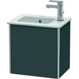 Duravit Waschtischunterschrank XSquare 41x28,9x40cm, wandhängend, T. re, Graphit matt