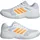 adidas Speedcourt IN Damen Cloud White/Pure Tangerine/Crystal Sky 37 1/3