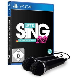 Let's Sing 2021 mit deutschen Hits (inkl. 2 Mikrofone) (USK) (PS4)
