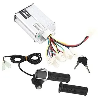 MEXWLOP 48V 1000W Elektro-Steuergerät-Set mit Gasgriff und Schlosszubehör, for E-Bike, Elektroroller, Elektro-Dreirad Brushless Scooter Controller