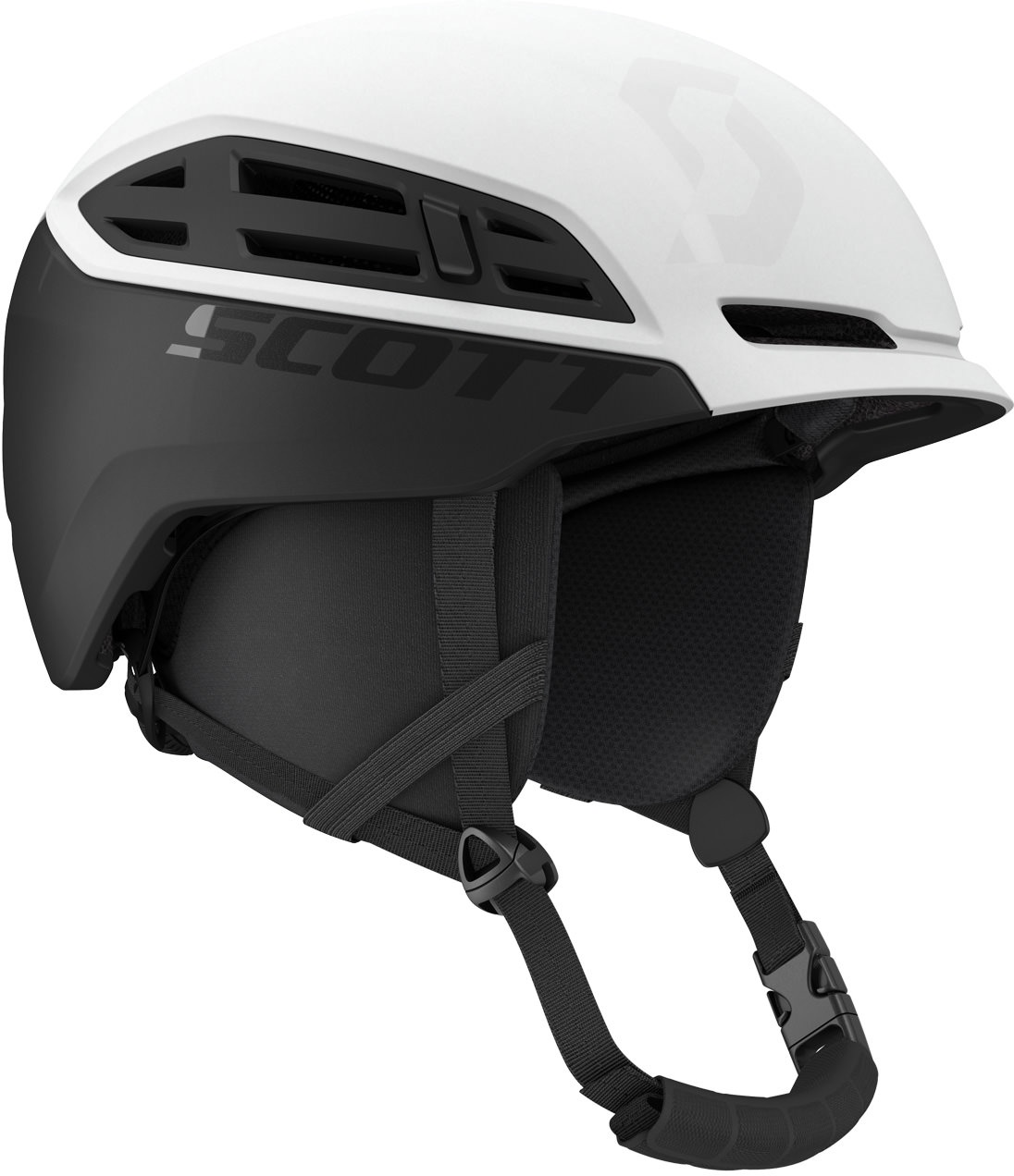 SCOTT Helmet Couloir Mountain - Uni., white/black 1035 (L (59-61cm))