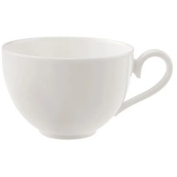 Villeroy & Boch Tasse Royal Kaffeetasse, Porzellan weiß