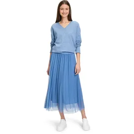 Betty & Co Midirock Damen Plissee Blau 34