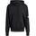 adidas Essentials Loose Fit 3 Bar Logo French Terry Kapuzenpullover Black / White S