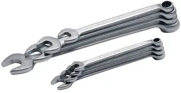 Ringmaulschlüssel-Satz DIN 3113, Form B, 12-teilig 6-22 mm, ELORA-205S 12M