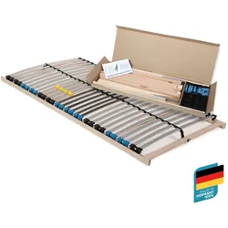 Lattenrost BECO "Lattenrost Visto NV, Lattenrost in diversen Größen erhältlich", weiß, B:90cm H:8cm L:200cm, Lattenroste, Hoher Schlafkomfort, besondere Langlebigkeit und extreme Stabilität