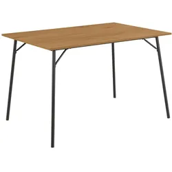 Ebuy24 Peru Esstisch 80x120cm Natur.