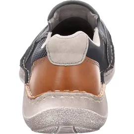 Rieker Slipper Herren Blau 43