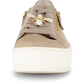 Gabor Plateausneaker Damen Beige 39