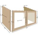 Quick Star 3 x 4 m Beige