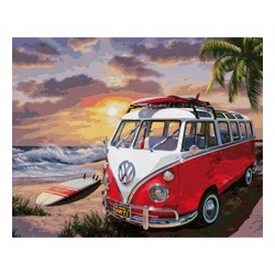 Volkswagen T1 Malen nach Zahlen