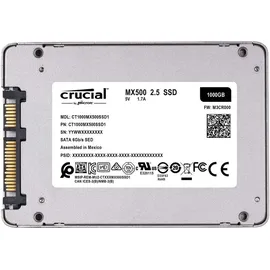 Crucial MX500 1 TB 2,5" CT1000MX500SSD1