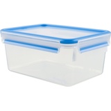 Emsa Frischhaltedose »Clip&Close«, (Set, 6 tlg.), Made in Germany, mikrowellengeeignet, (6 Dosen m. Deckel), blau