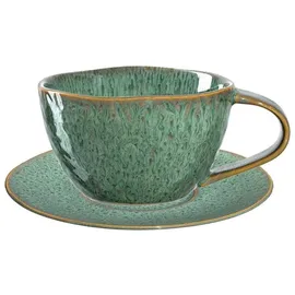 LEONARDO Cappuccinotasse 0,18 l Grün 4 St.