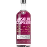 Absolut Vodka Raspberri – Absolut Vodka mit Himbeer Aroma – Schwedischer Klassiker – Ideal für Cocktails und Longdrinks – 1 x 1 l