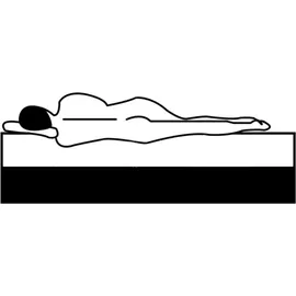 vidaXL Boxspringbett Dunkelgrau Stoff 100x200 cm