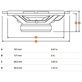 Hertz DSK 160.3 16,5cm Lautsprecher Komponentensystem für Honda und GM 160 Watt
