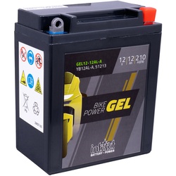 Intact GEL12-12AL-A Bike-Power GEL 12Ah Motorradbatterie (DIN 51213) YB12AL-A
