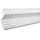 PROFHOME DECOR Eckleiste 200 cm x 18,3 cm x 19 cm