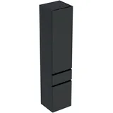 Geberit Renova Plan Hochschrank mit 2 Türen, 1 Schublade, Lava matt